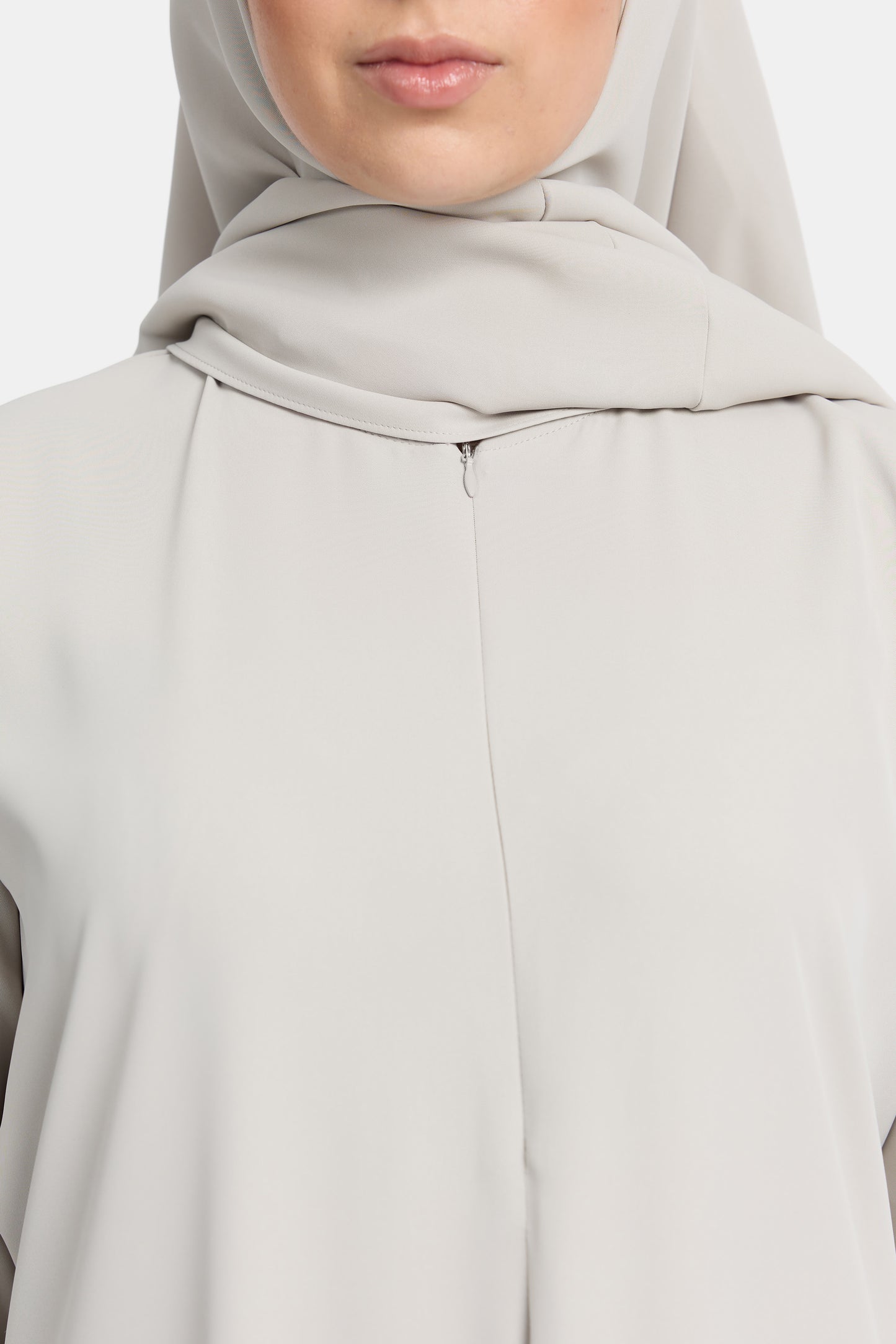 Pearl abaya - Silver