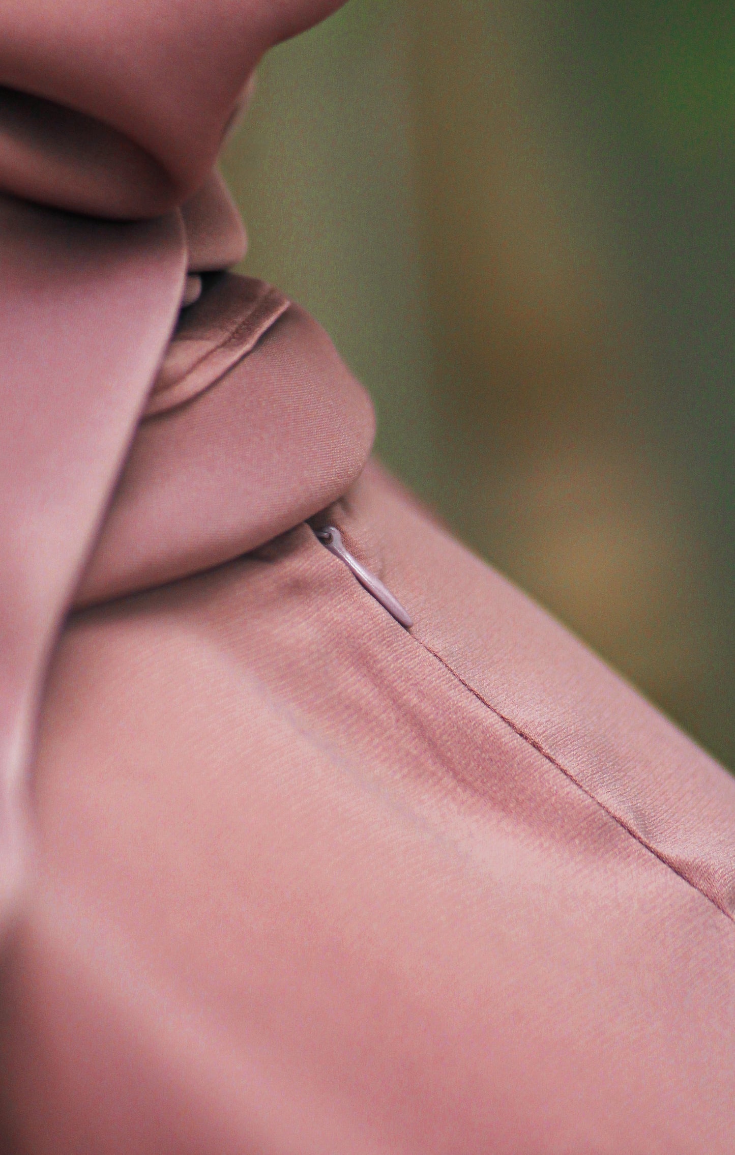Ballon abaya - Deep rosewood