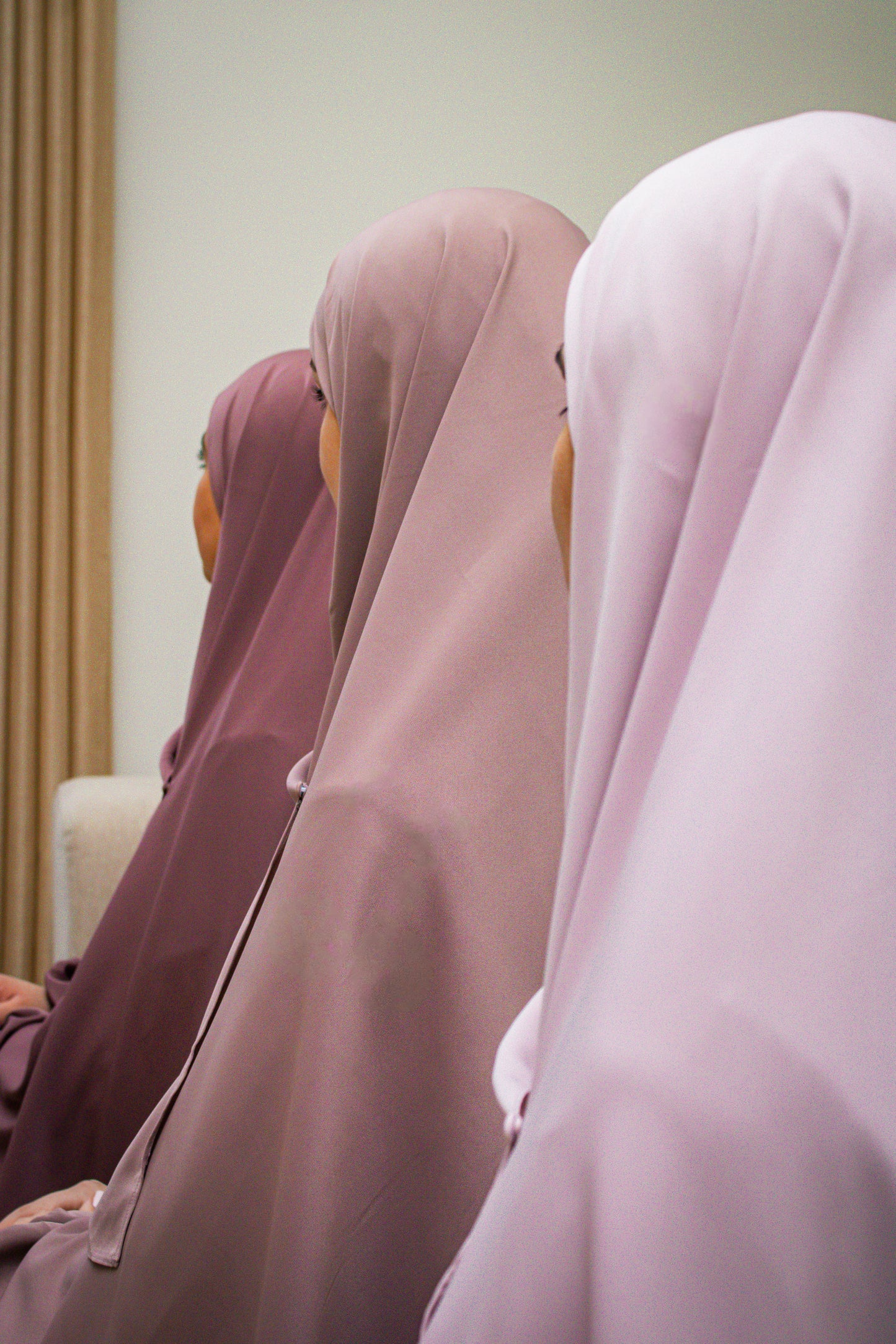 Button khimar - Deep rosewood