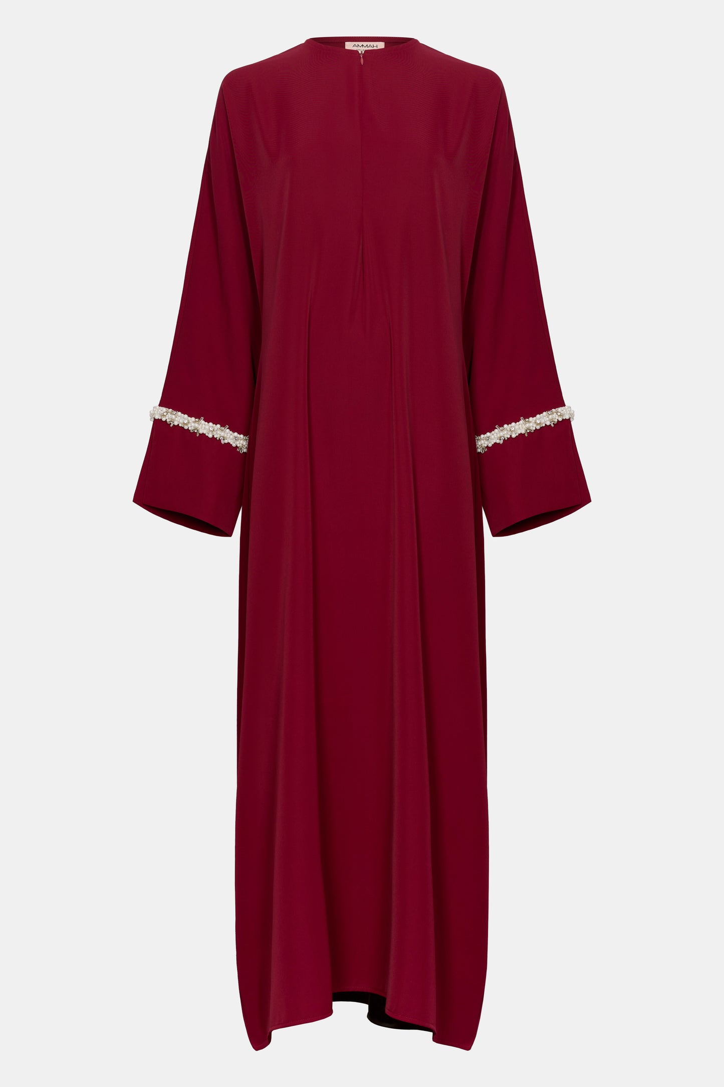 Pearl abaya - Royal Bordeaux